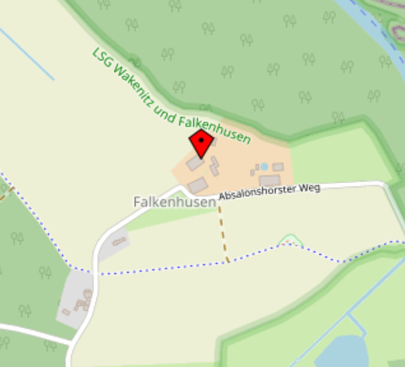 Karte Hof Falkenhusen (c) OpenStreetMaps Karte Hof Falkenhusen (c) OpenStreetMaps