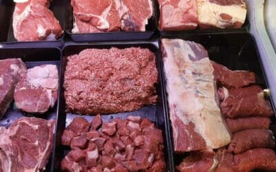 Frisches Rindfleisch aus biologischer Haltung vom Hof